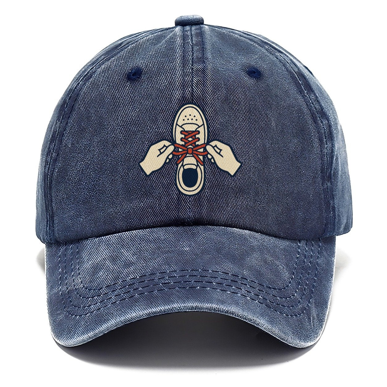 Lace Retie Tennis Match Rituals Classic Cap – Twilight Navy
