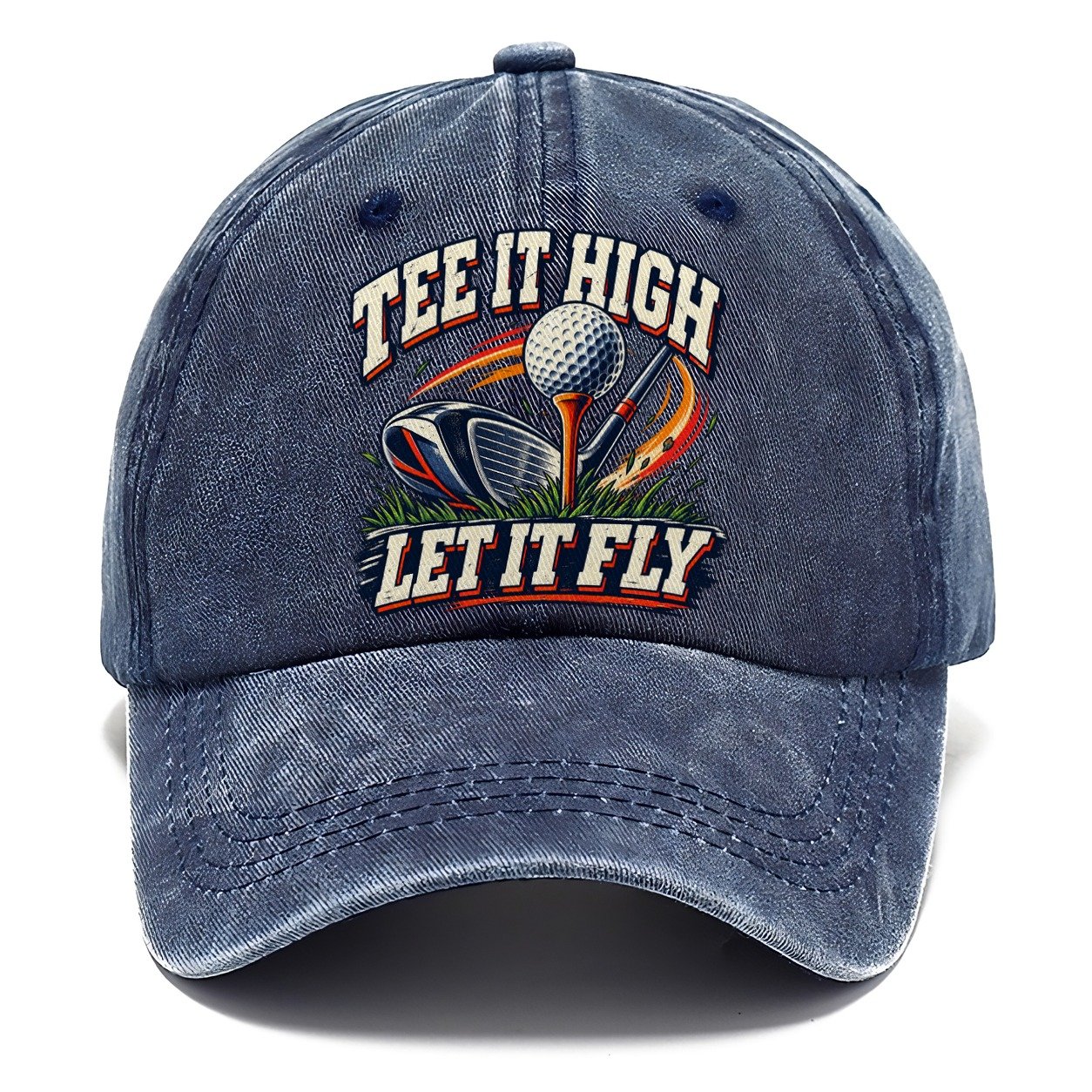 Tee It High Let It Fly Golf Life Classic Cap – Twilight Navy