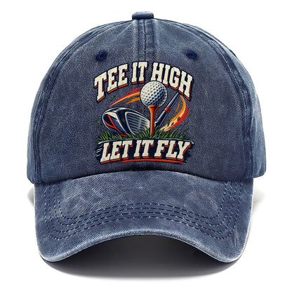 Tee It High Let It Fly Golf Life Classic Cap – Twilight Navy