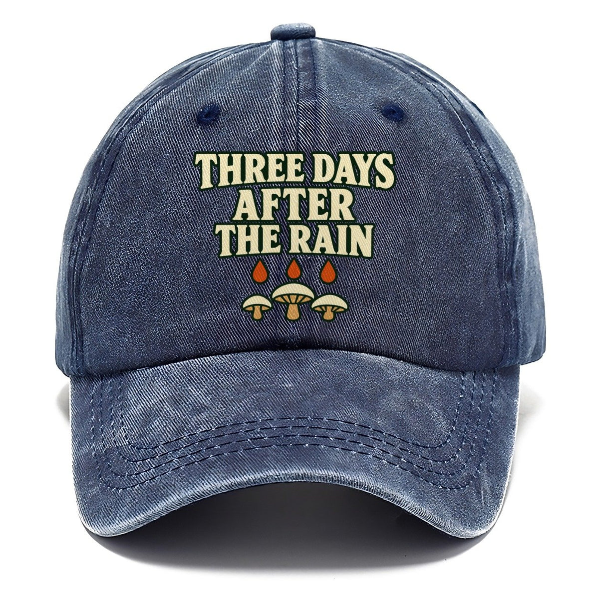 Three Days After The Rain Foraging And Mycology Classic Cap – Twilight Navy