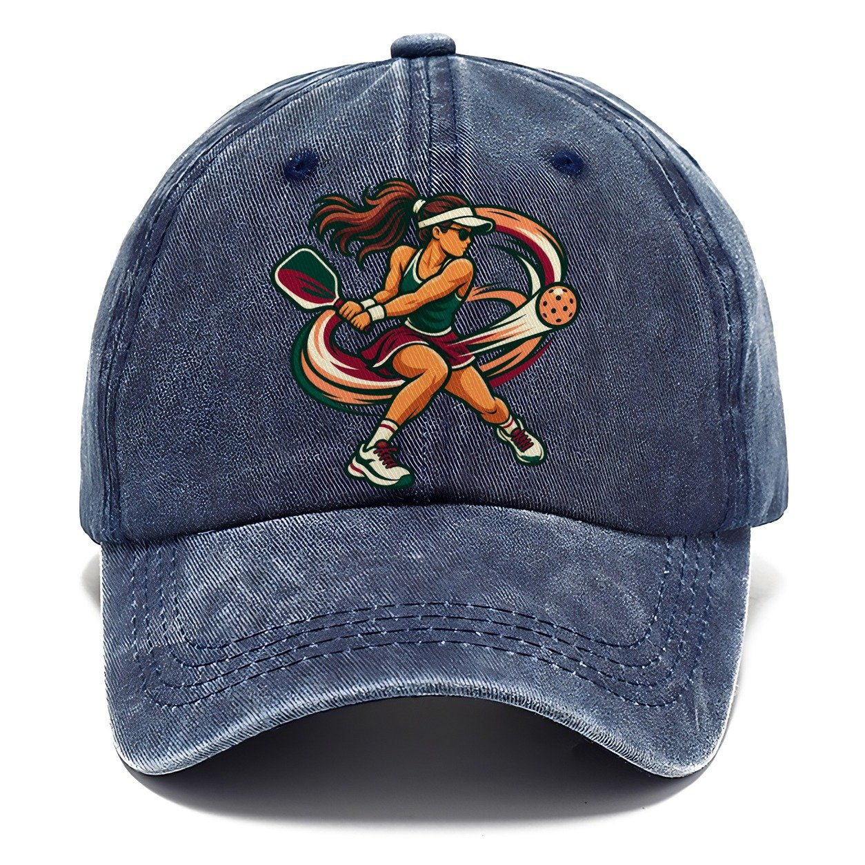 Backhand Winner Pickleball Life Classic Cap – Twilight Navy