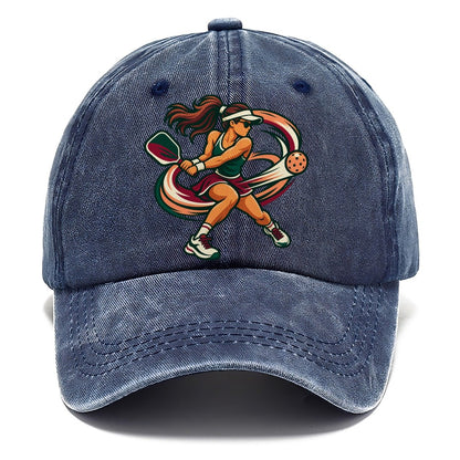 Backhand Winner Pickleball Life Classic Cap – Twilight Navy