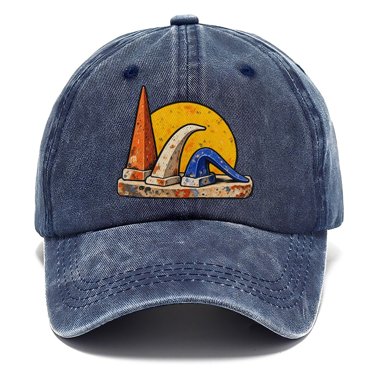 Firing Cone Trio Clay Color Makers Classic Cap – Twilight Navy