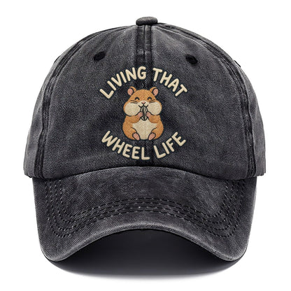 Hamster Animal Puns Classic Cap – Graphite