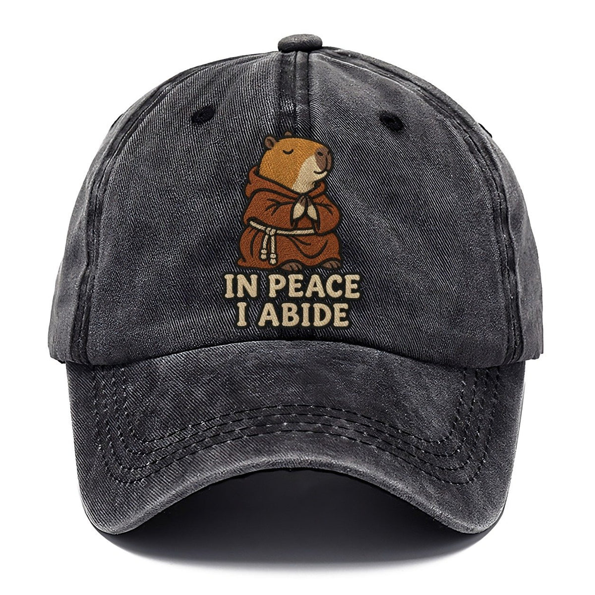 Capybara Monk Weary Court Classic Cap – Graphite