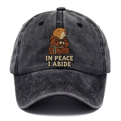 Capybara Monk Weary Court Classic Cap – Graphite
