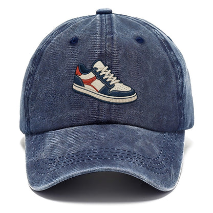 Low Top Court Sneaker Tiny Solo Marks Classic Cap – Twilight Navy