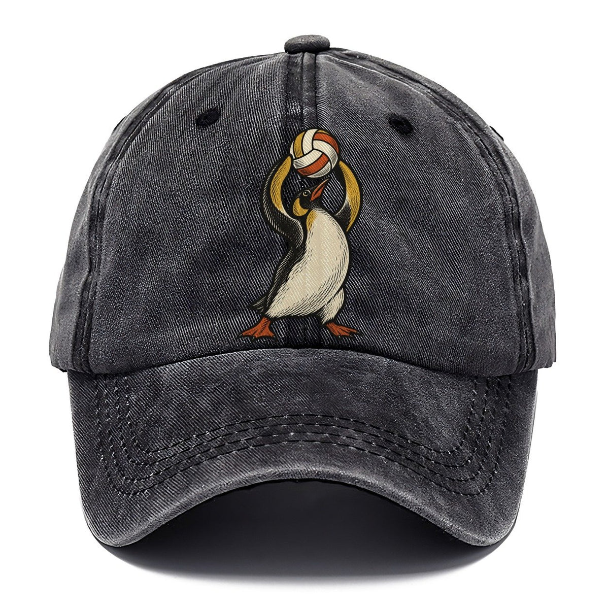 Penguin Volleyball Setter Sundown Familiars Classic Cap – Graphite