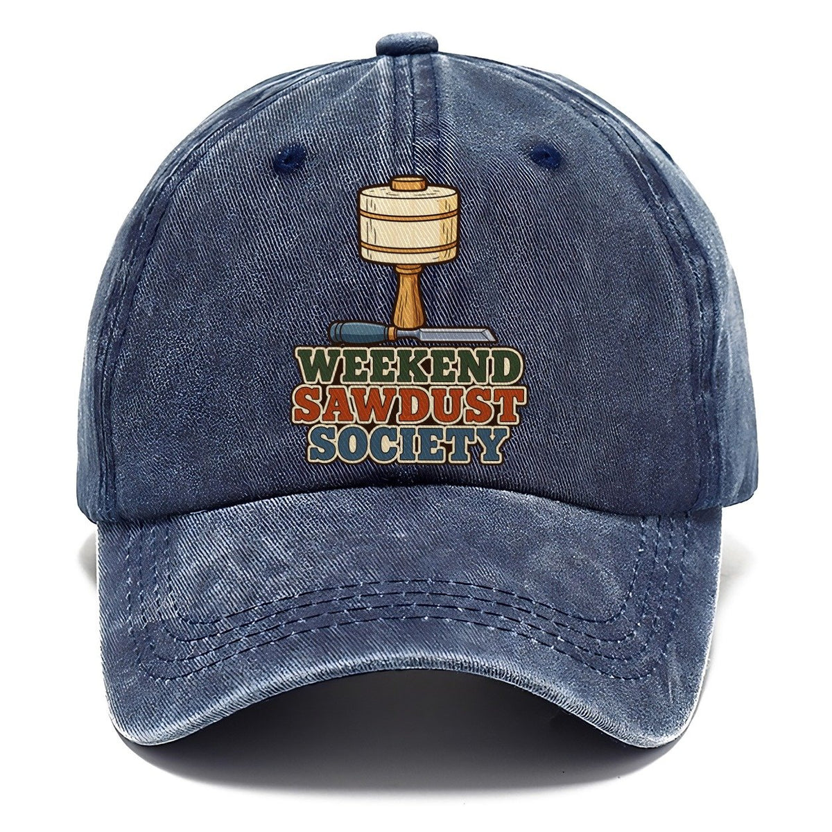Weekend Sawdust Society Woodworking Classic Cap – Twilight Navy
