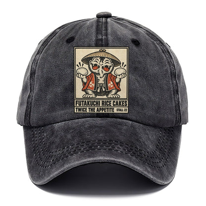 Futakuchi Rice Cakes Yokai Night Market Classic Cap – Graphite