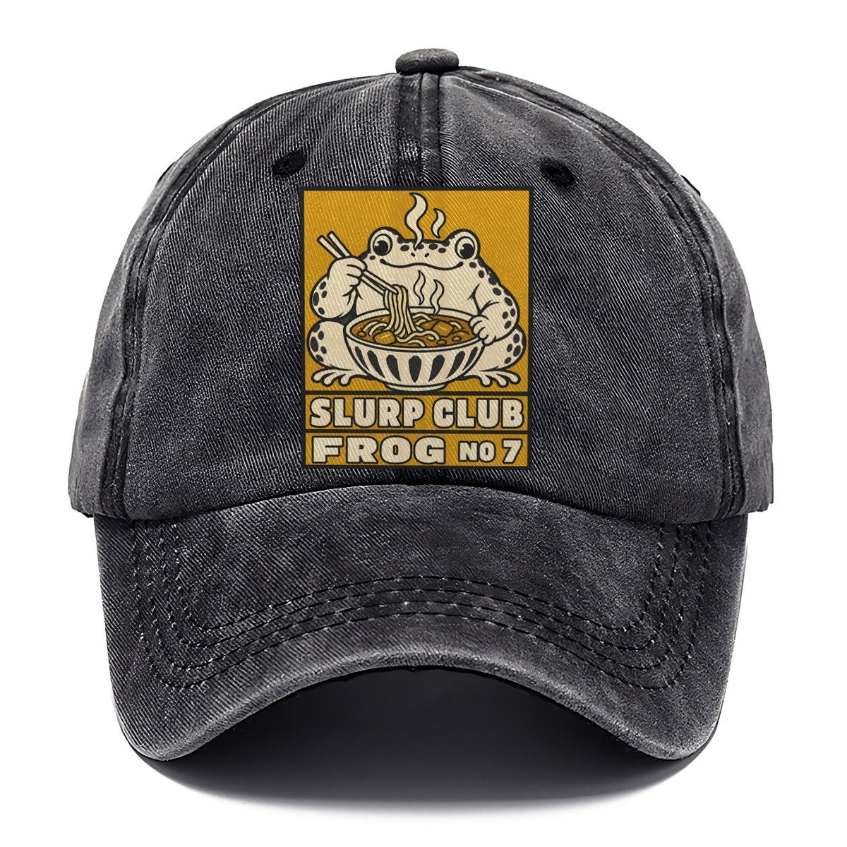 Frog Curry Slurp Club Classic Cap – Graphite