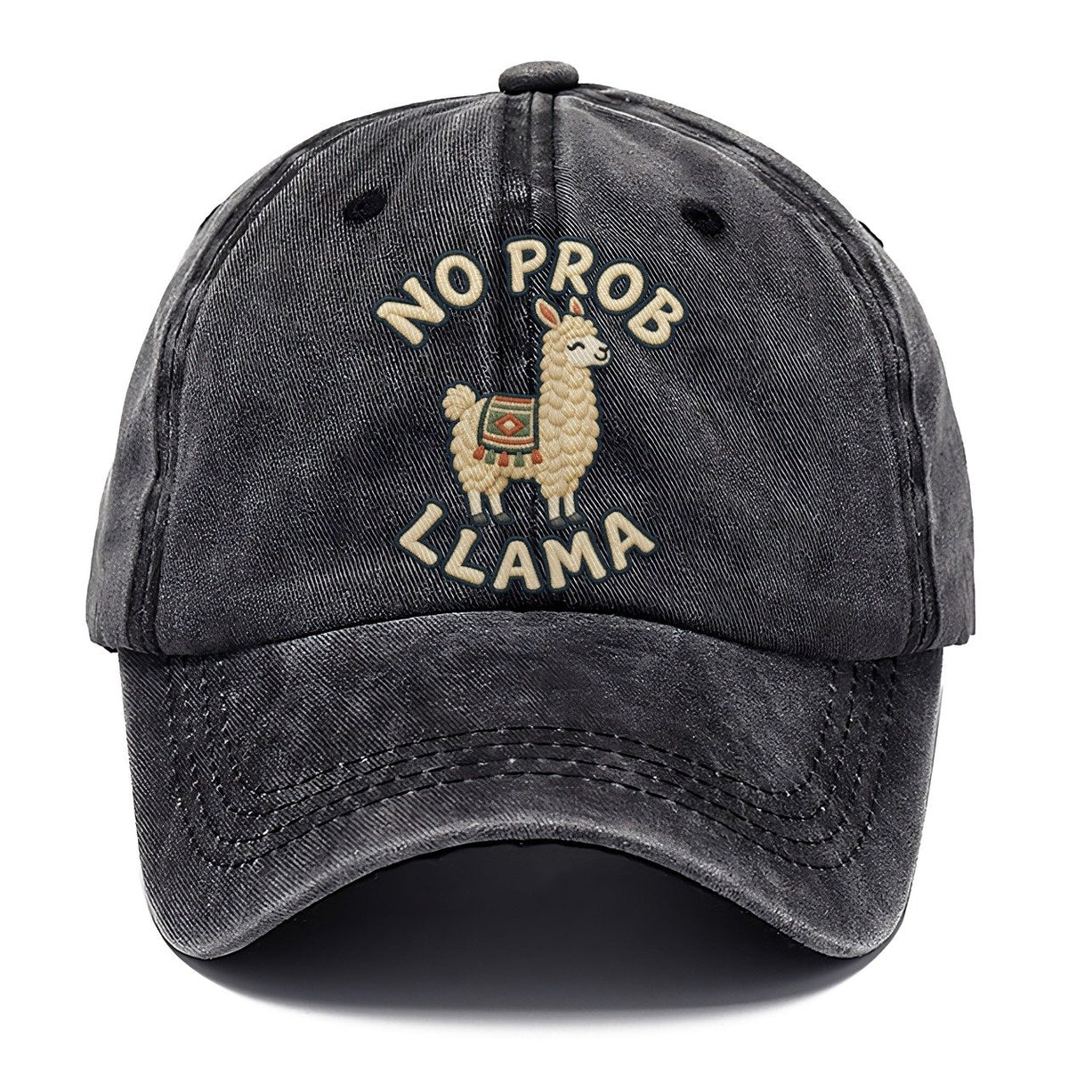 Llama Animal Puns Classic Cap – Graphite