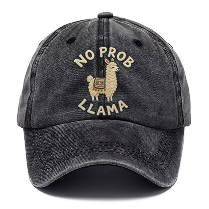 Llama Animal Puns Classic Cap – Graphite