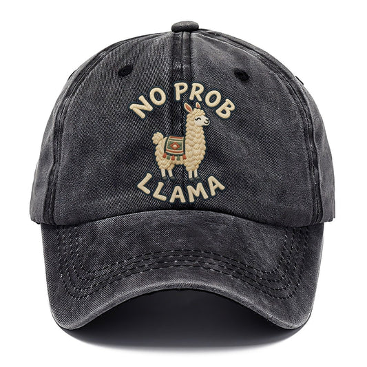 Llama Animal Puns Classic Cap – Graphite