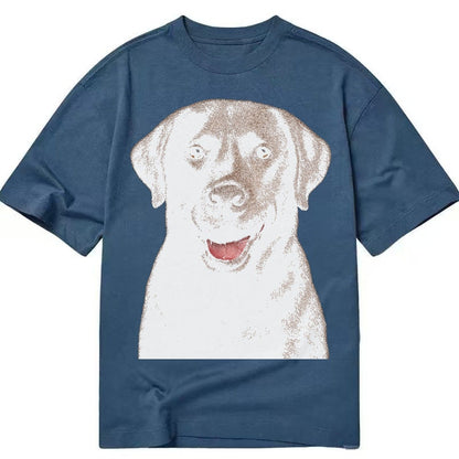 Labrador Friendly Family Classic T-shirt – Twilight Navy