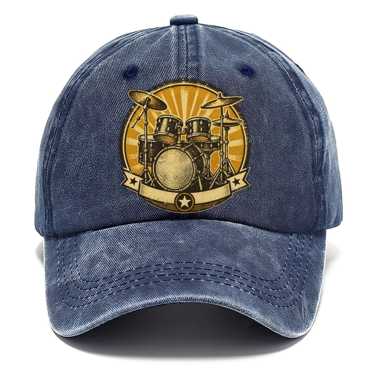 Vintage Sunburst Drum Kit Classic Cap – Twilight Navy