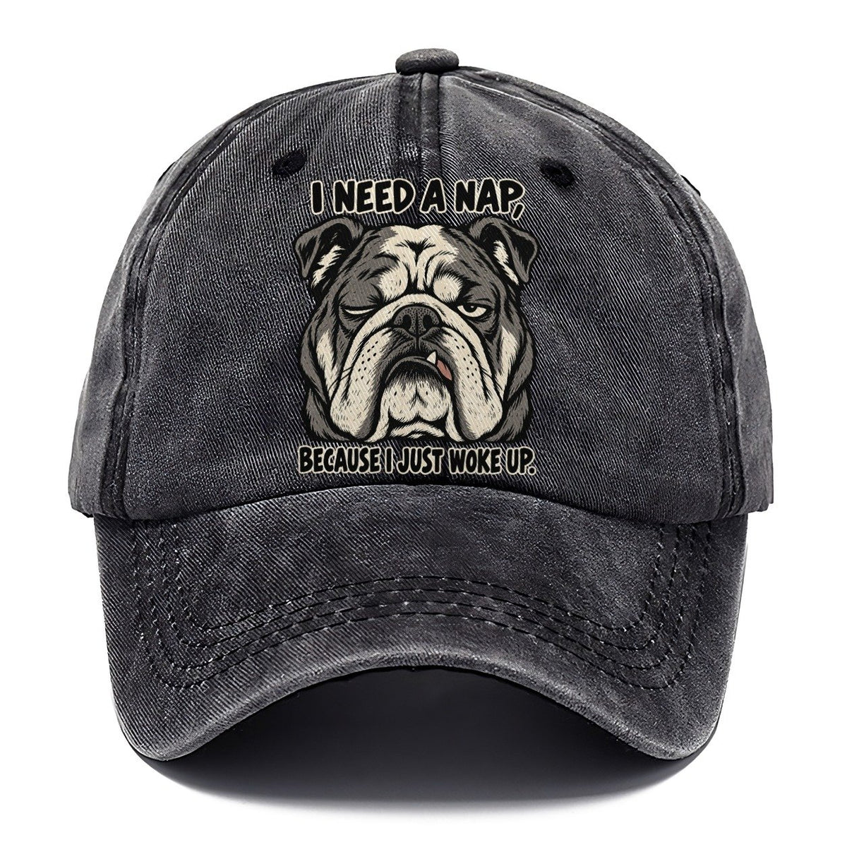 I Need A Nap Feral Logic Classic Cap – Graphite