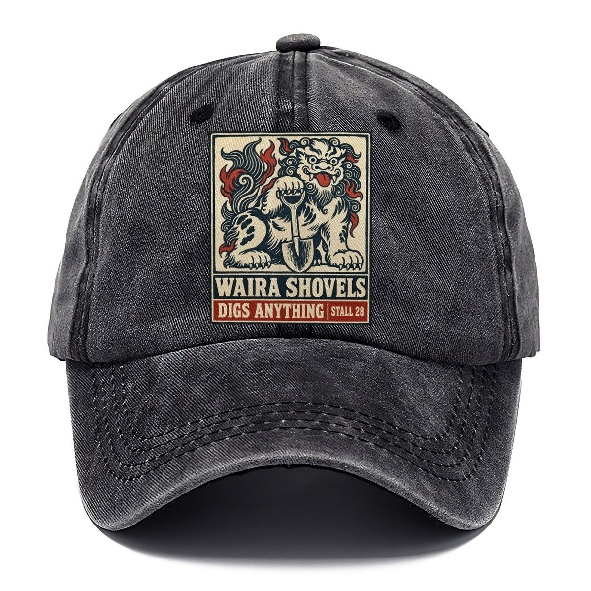 Waira Shovels Yokai Night Market Classic Cap – Graphite