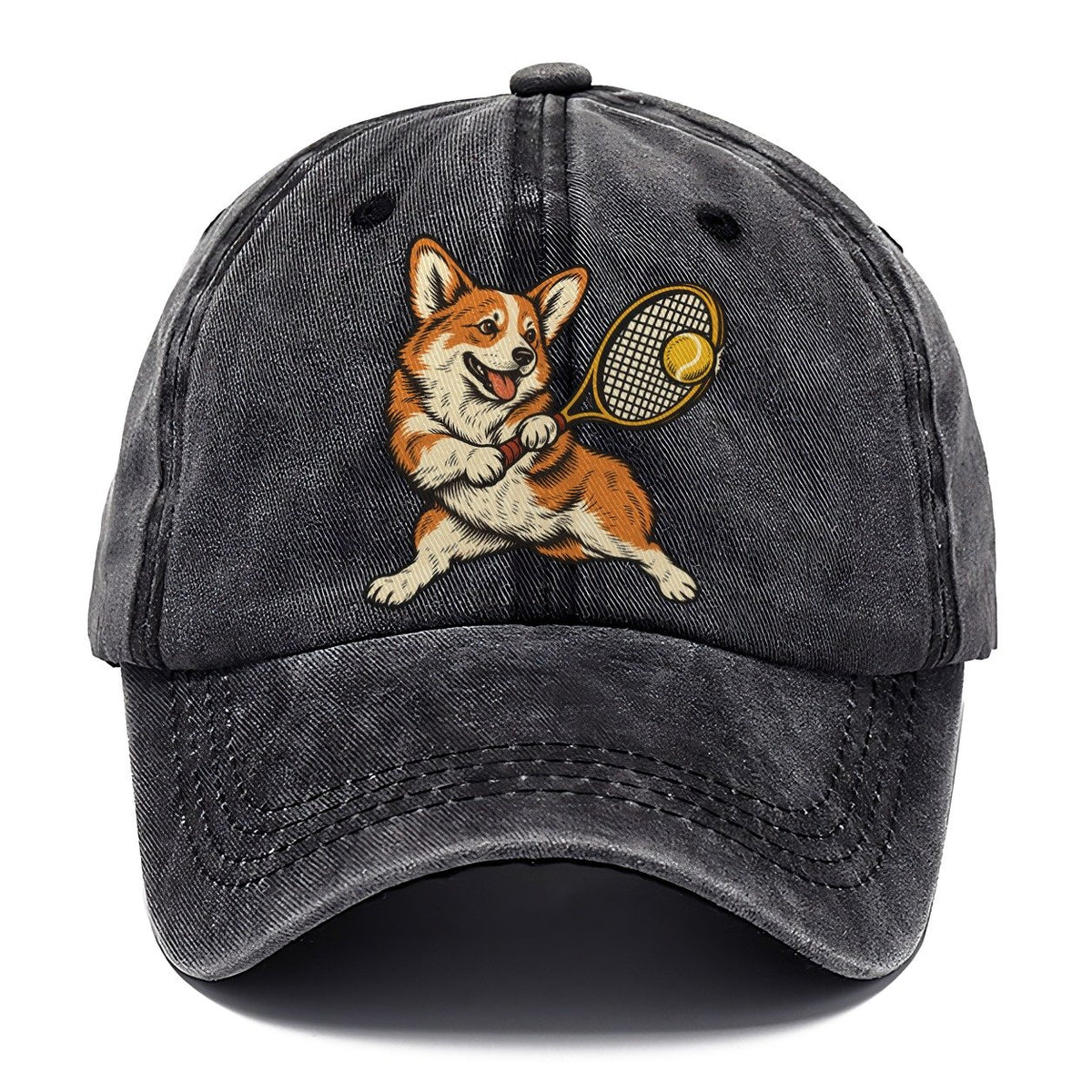 Corgi Tennis Return Sundown Familiars Classic Cap – Graphite