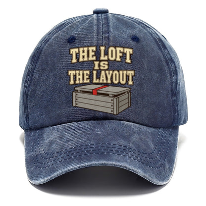 The Loft Is The Layout Model Railways Classic Cap – Twilight Navy
