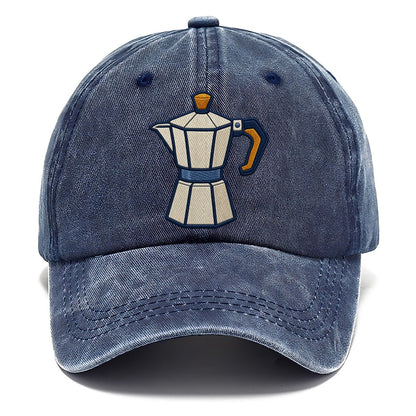 Moka Coffee Pot Tiny Solo Marks Classic Cap – Twilight Navy