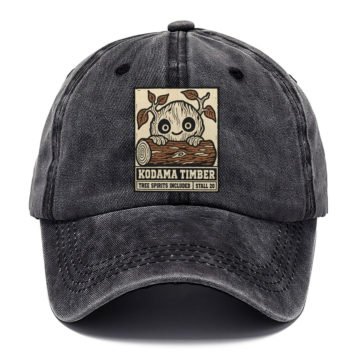 Kodama Timber Yokai Night Market Classic Cap – Graphite