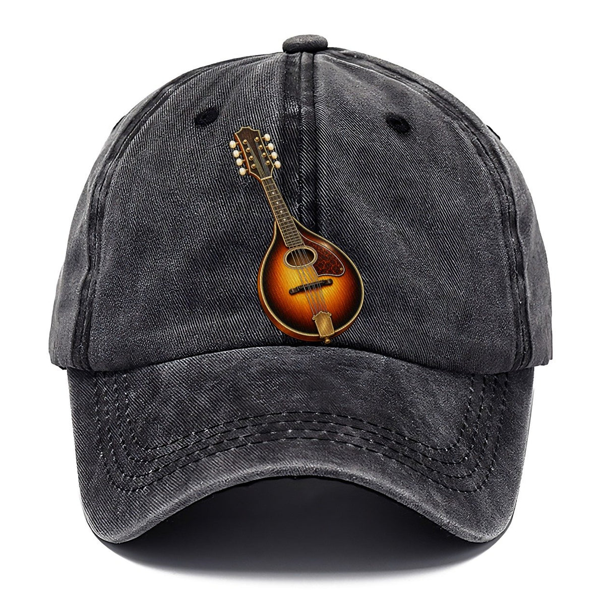 Mandolin Oval Sunburst Pastimes Companions Classic Cap – Graphite