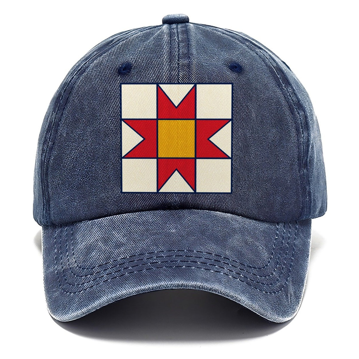 Star Block Study Sewing And Quilting Classic Cap – Twilight Navy