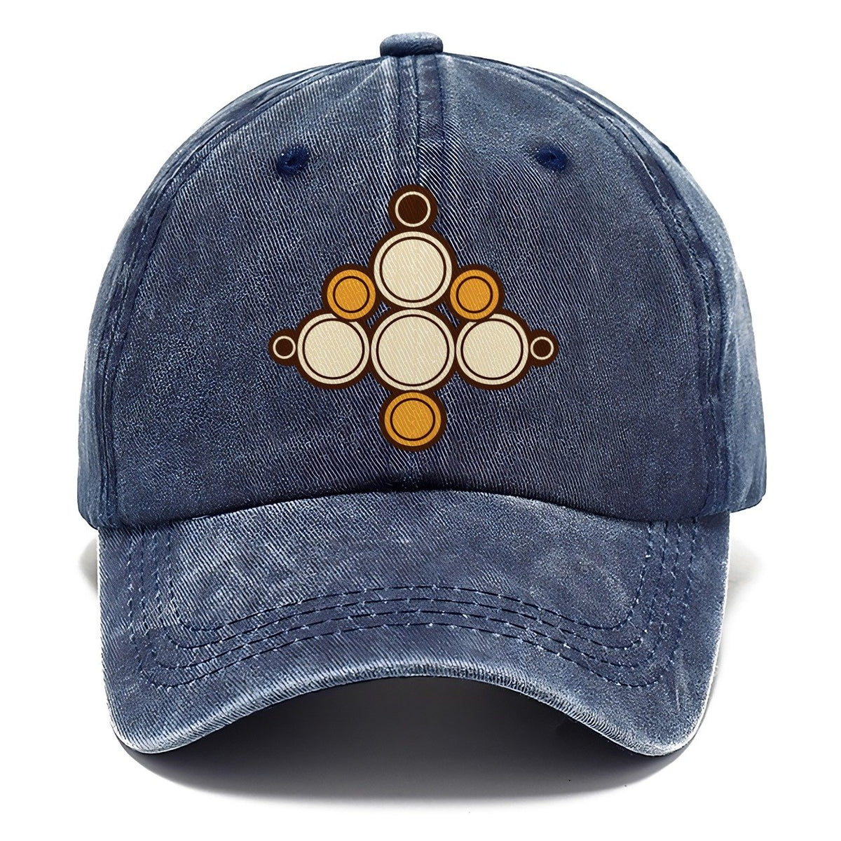 Fermentation Bubble Pattern Homebrewing Classic Cap – Twilight Navy