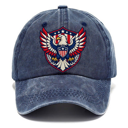 United States Minimal Emblem Country Logos Classic Cap – Twilight Navy