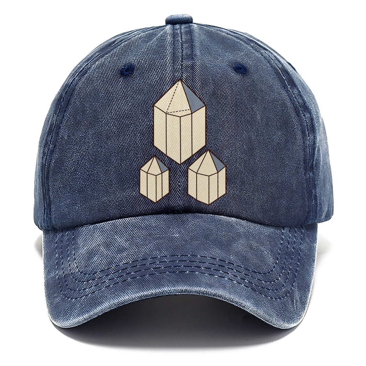 Crystal Growth Diagram Rocks And Minerals Classic Cap – Twilight Navy