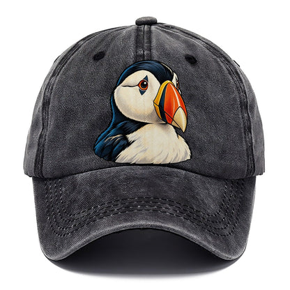 Puffin Portrait Classic Cap – Graphite