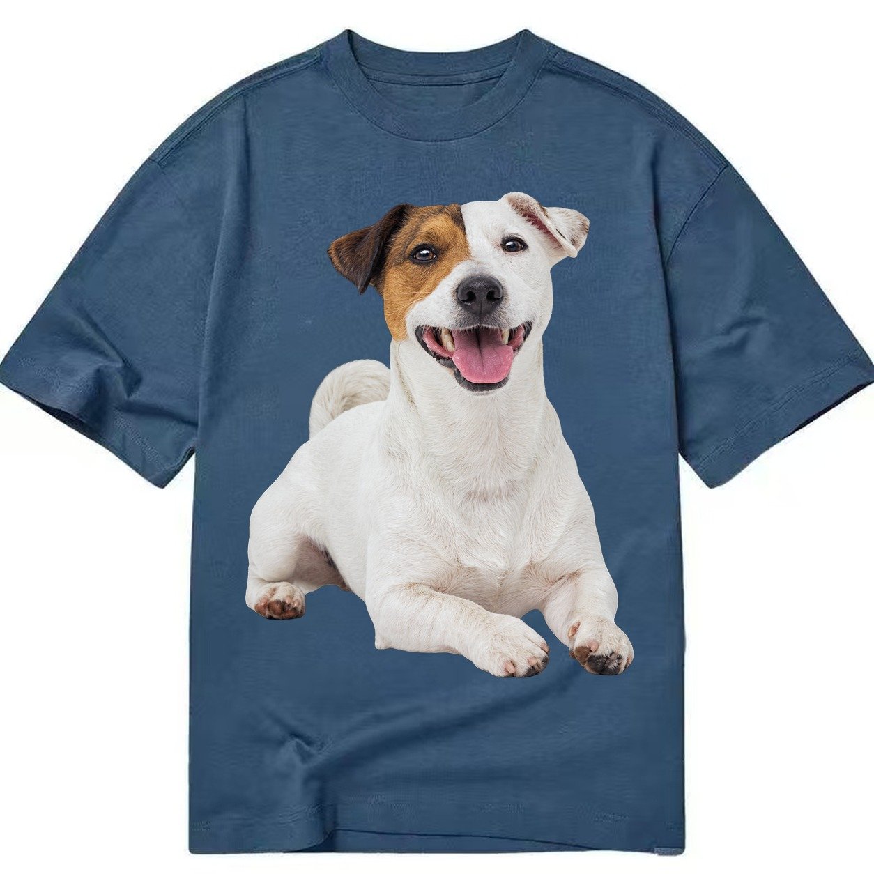 Jack Russell Terrier Dog Classic T-shirt – Twilight Navy