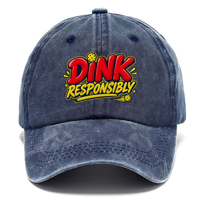 Dink Responsibly Pickleball Life Classic Cap – Twilight Navy
