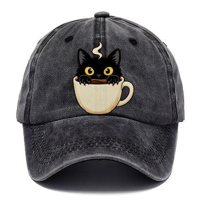 Black Cat Coffee Mug Fan Favorites Classic Cap – Graphite