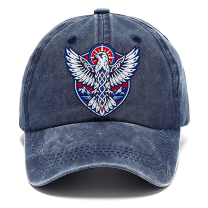 Iceland Minimal Emblem Country Logos Classic Cap – Twilight Navy