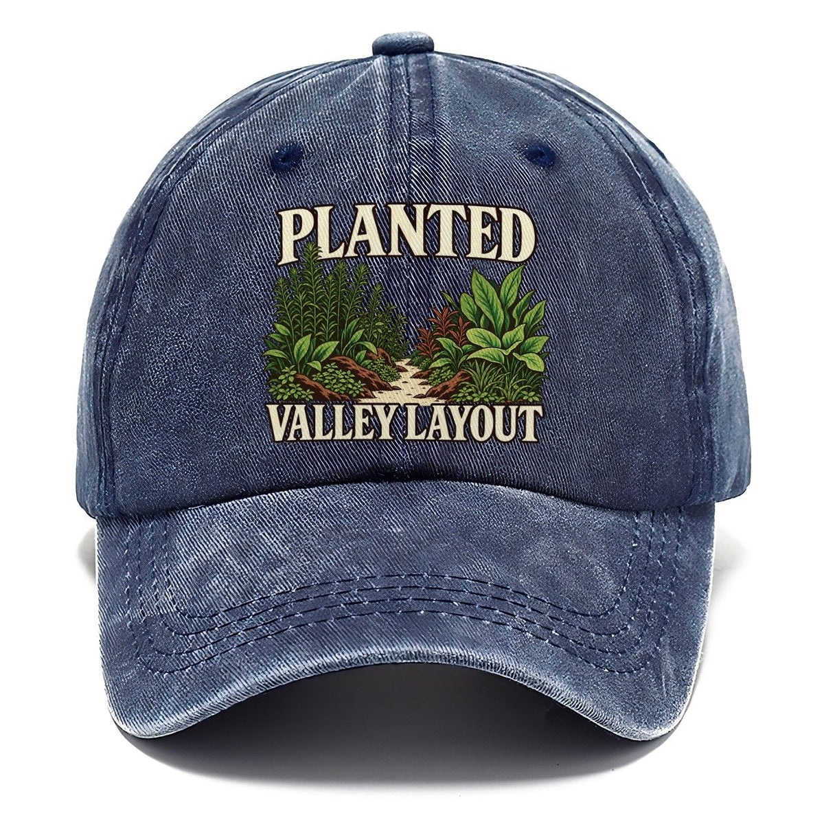 Planted Valley Layout Aquarium Keeping Classic Cap – Twilight Navy