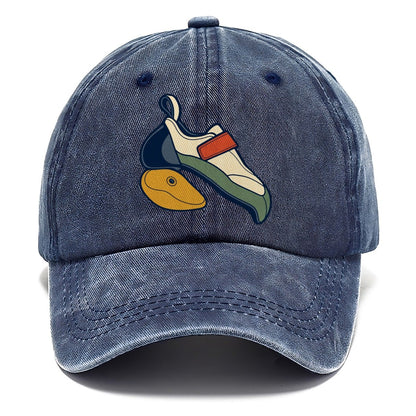 Heel Hook Study Rock Climbing Classic Cap – Twilight Navy