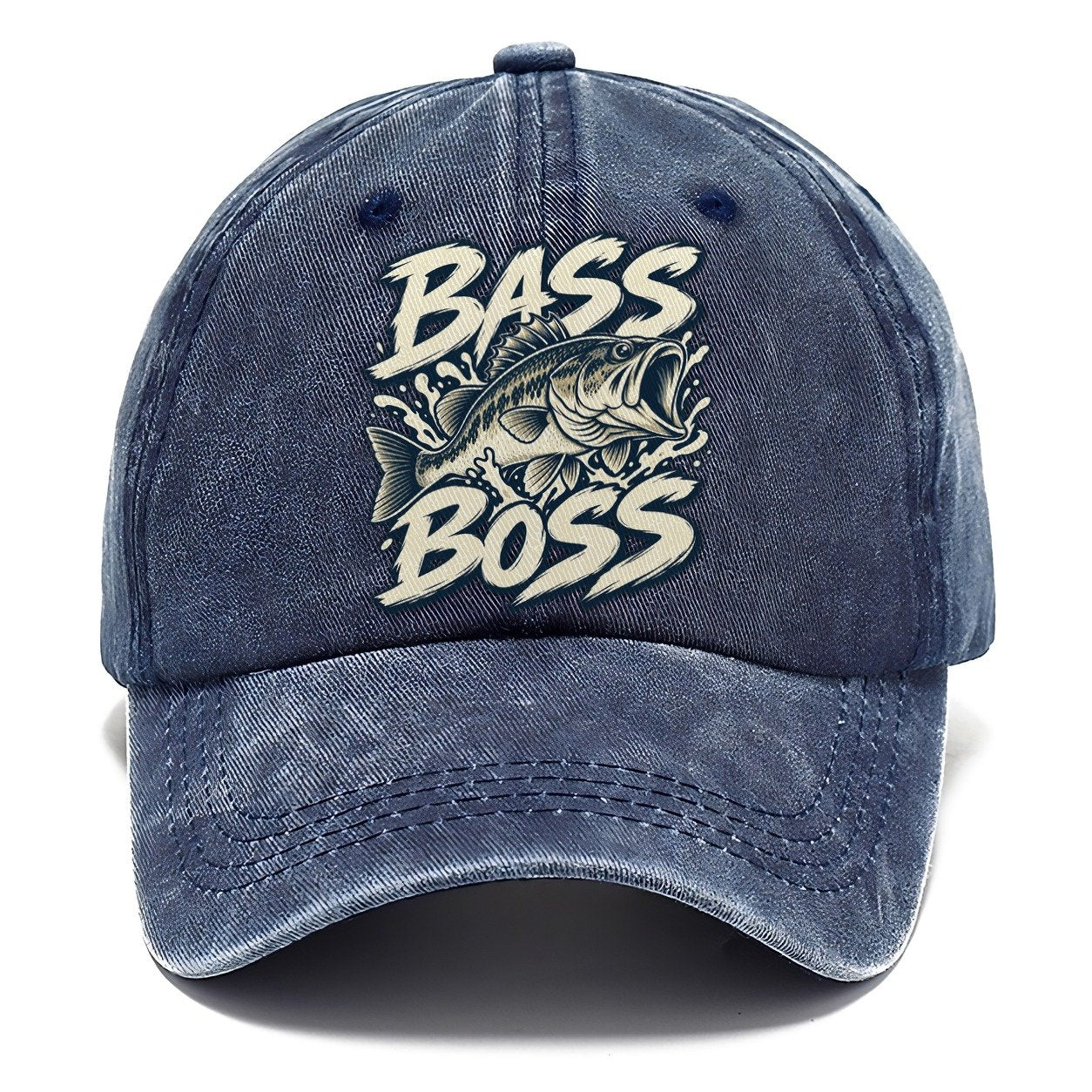 Bass Boss Fishing Elegant Classic Cap – Twilight Navy