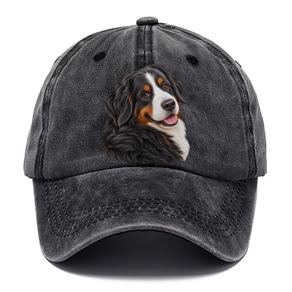 Bernese Over Shoulder Welcome Pastimes Companions Classic Cap – Graphite