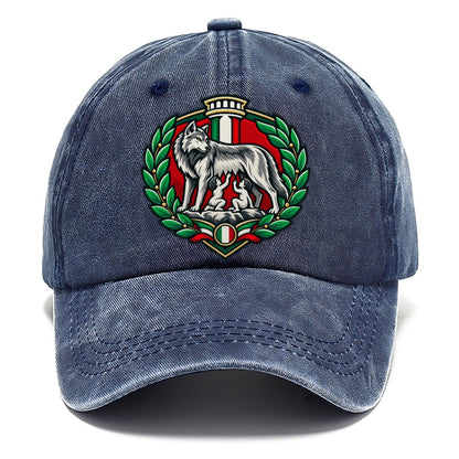 Italy Minimal Emblem Country Logos Classic Cap – Twilight Navy