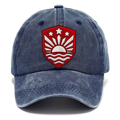 Latvia Minimal Emblem Country Logos Classic Cap – Twilight Navy
