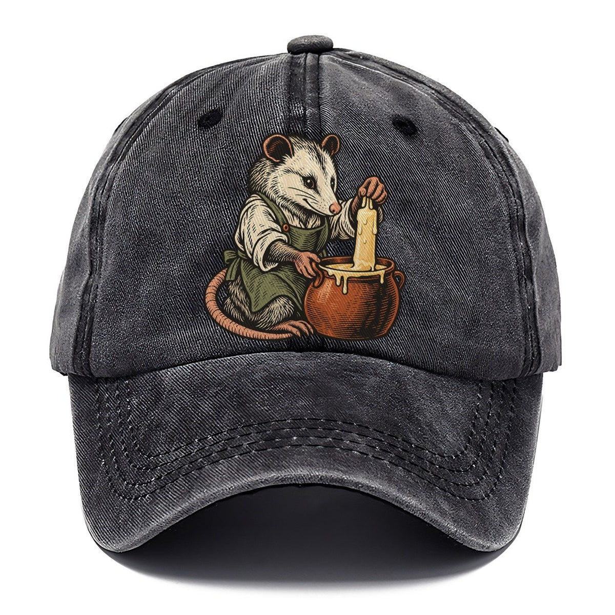 Opossum Candle Maker Sundown Familiars Classic Cap – Graphite