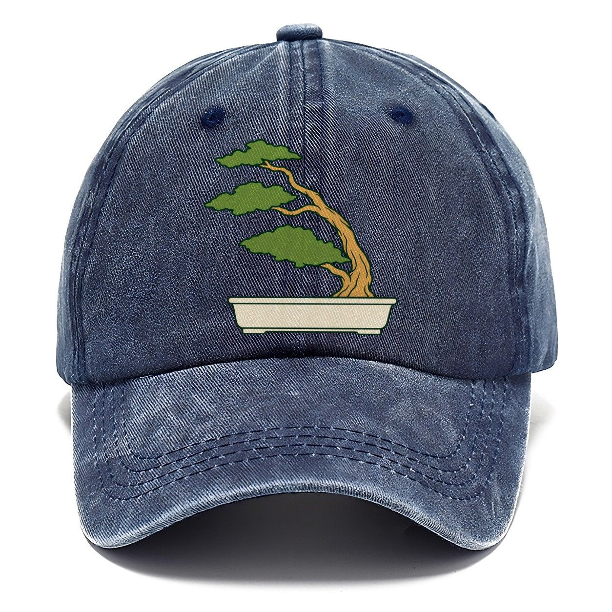 Windswept Juniper Form Bonsai Classic Cap – Twilight Navy