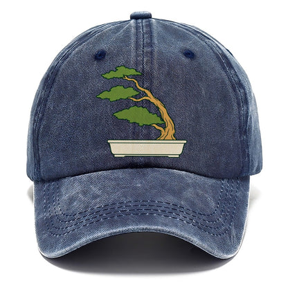 Windswept Juniper Form Bonsai Classic Cap – Twilight Navy