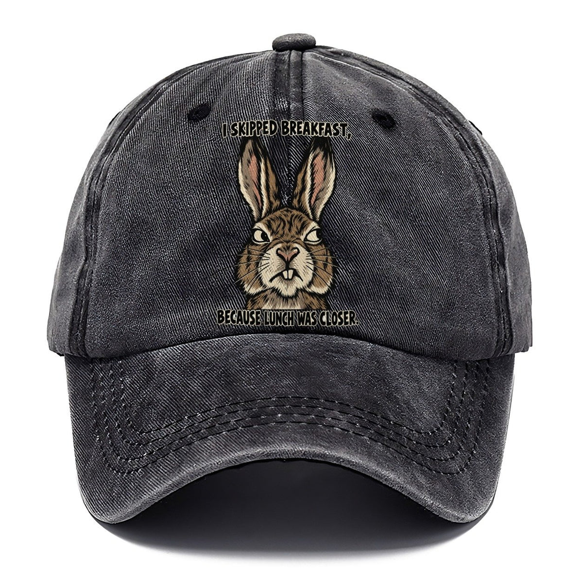 I Skipped Breakfast Feral Logic Classic Cap – Graphite