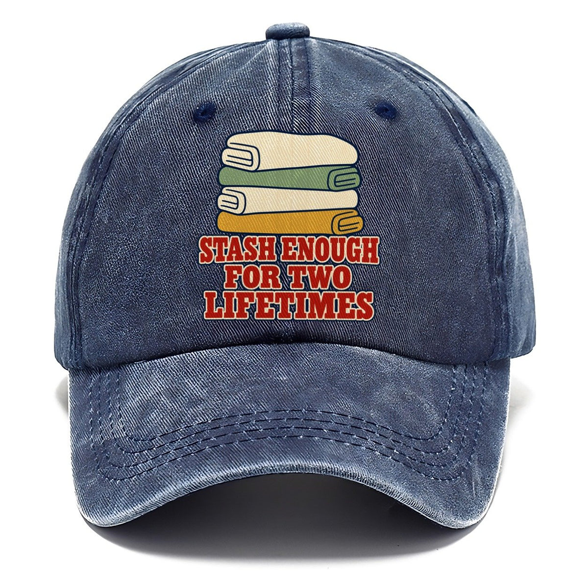 Stash Enough For Two Lifetimes Sewing And Quilting Classic Cap – Twilight Navy