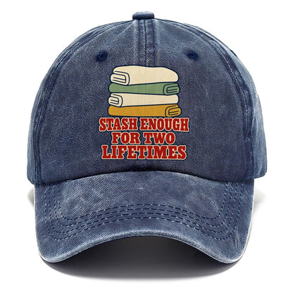 Stash Enough For Two Lifetimes Sewing And Quilting Classic Cap – Twilight Navy