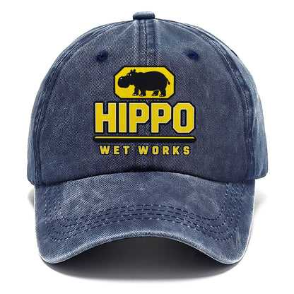 Hippo Wet Works Heavy Duty Classic Cap – Twilight Navy
