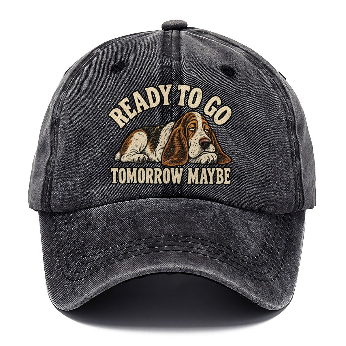 Basset Tomorrow Maybe Everyday Originals Classic Cap – Graphite